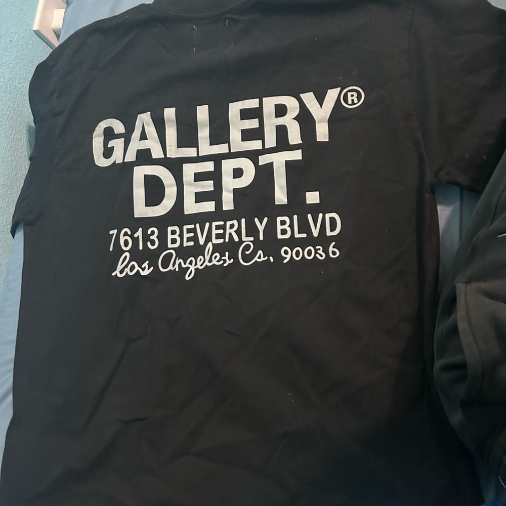 men’s gallery dept shirt black